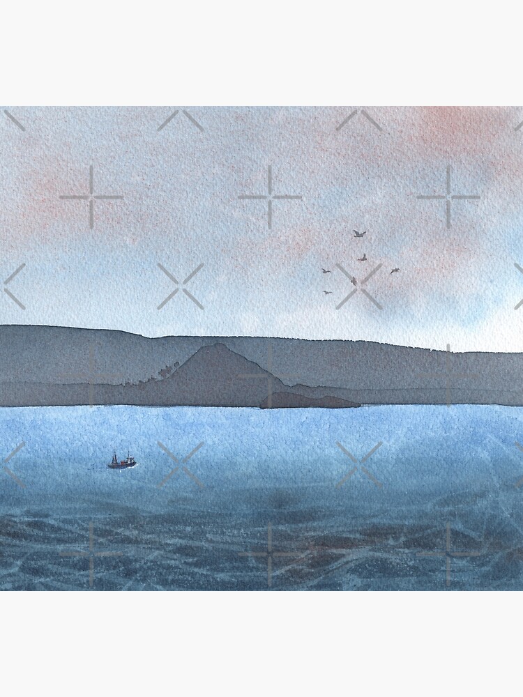 Berwick Law and Craig Leith, November 2018 by MotiBlack