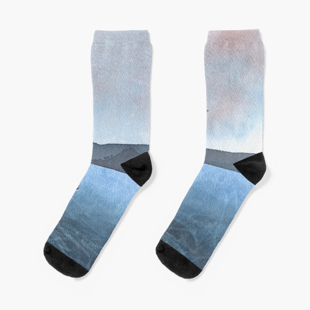 Berwick Law and Craig Leith, November 2018 Socks