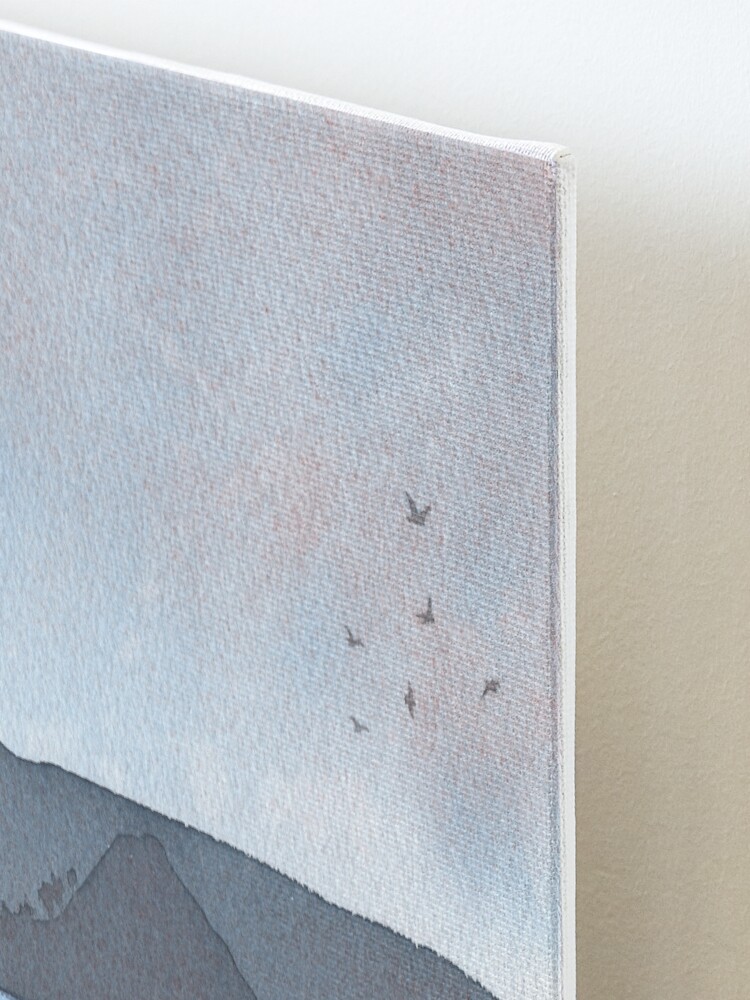 Alternate view of Berwick Law and Craig Leith, November 2018 Mounted Print