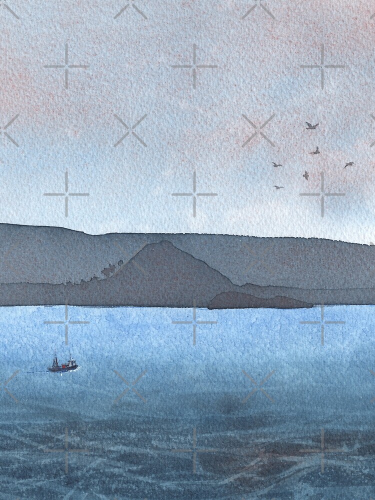 Berwick Law and Craig Leith, November 2018 by MotiBlack
