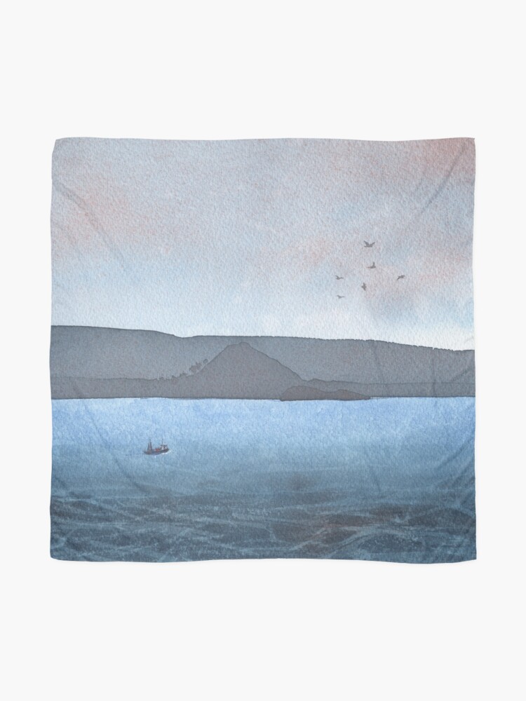 Alternate view of Berwick Law and Craig Leith, November 2018 Scarf
