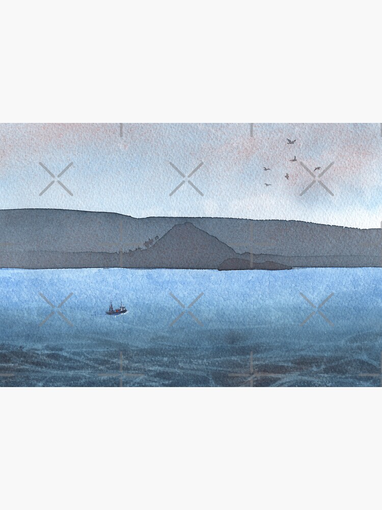 Berwick Law and Craig Leith, November 2018 by MotiBlack