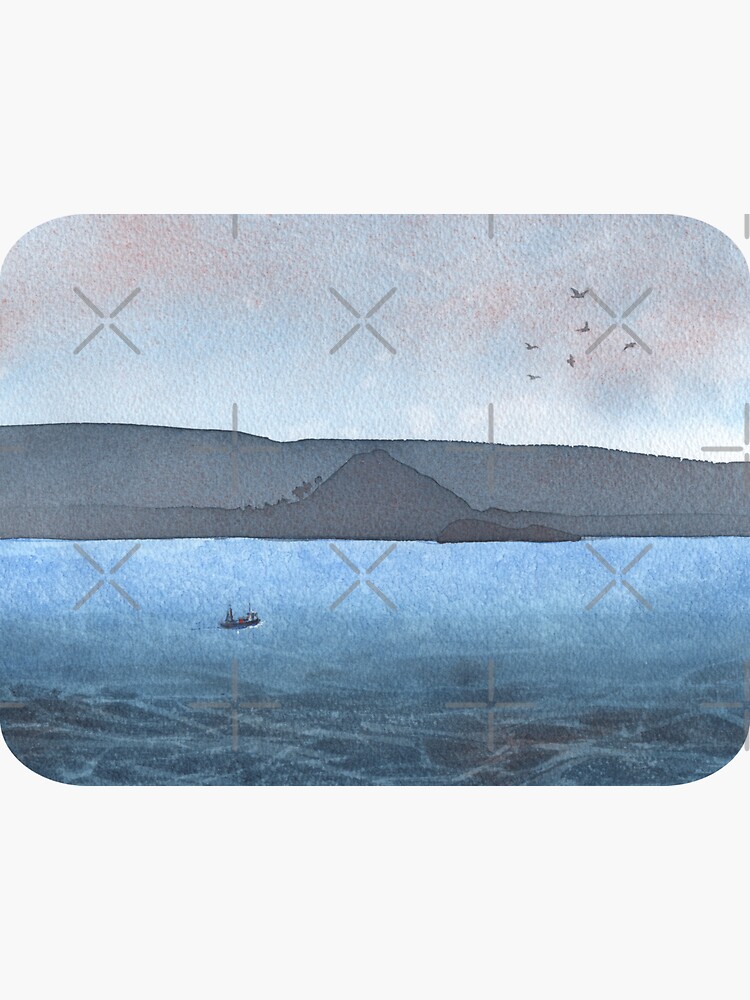 Berwick Law and Craig Leith, November 2018 by MotiBlack