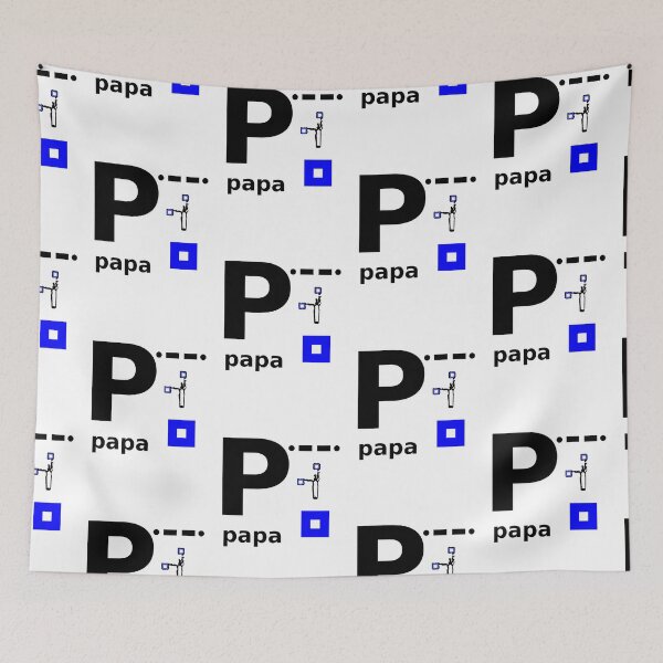 Item preview, P for Papa (phonetic alphabet) designed and sold by timothybeighton.