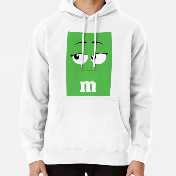 blue m&m hoodie