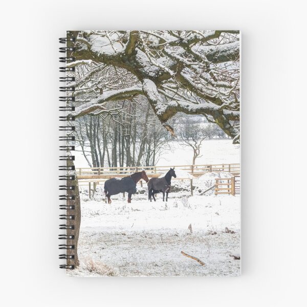 Item preview, Caballos en la nieve designed and sold by HaleyRedshaw.