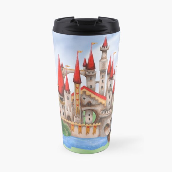 The Red Queen's Wonderland Castle Travel Mug