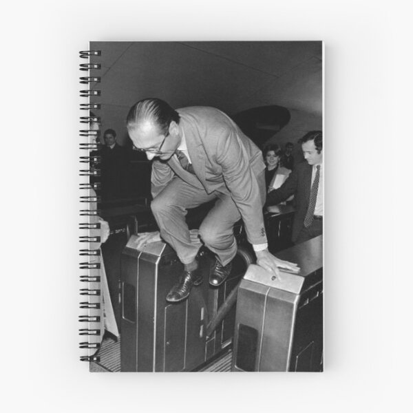 Item preview, Jacques Chirac December 5, 1980 at the station Auber designed and sold by Gadgetduweb.