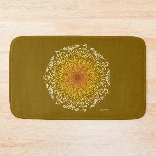 Item preview, Angel Shield (Ocher) designed and sold by olgaramos.