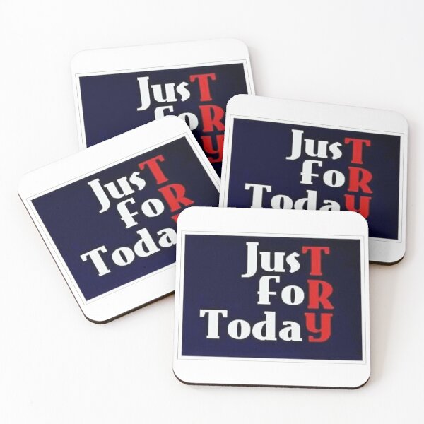 Item preview, Just For Today - TRY designed and sold by SoberTeeCo.