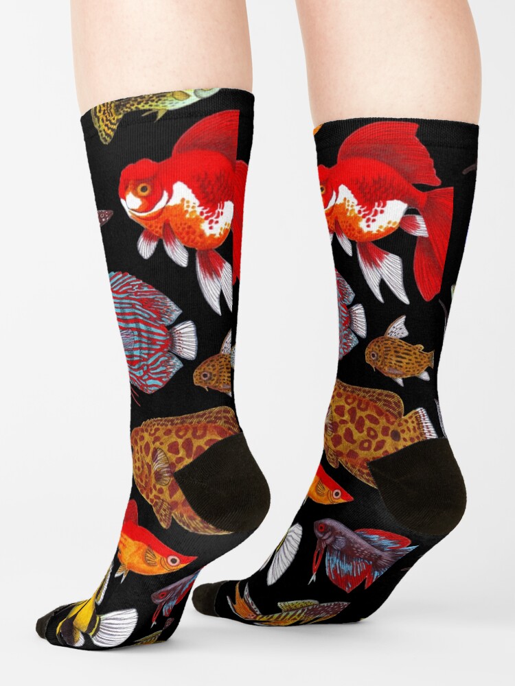 "Marvelous fish socks!" Socks for Sale by astarah Redbubble