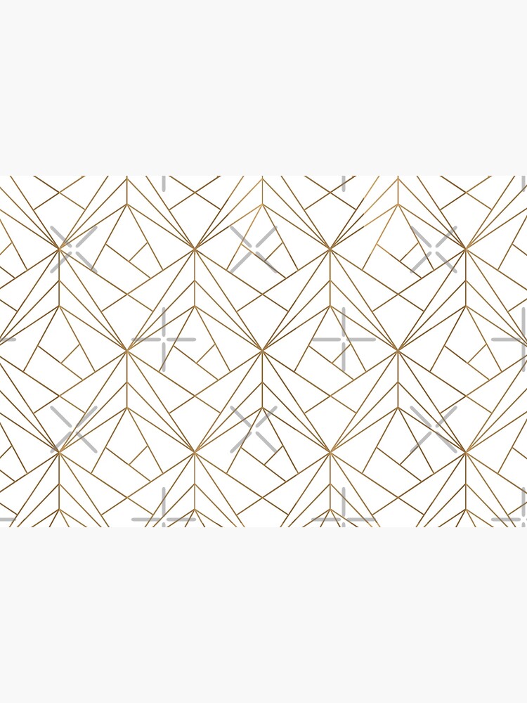 Gold Geometric Pattern by koovox
