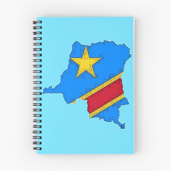Item preview, Democratic Republic of the Congo Zaire Map With Flag designed and sold by Havocgirl.