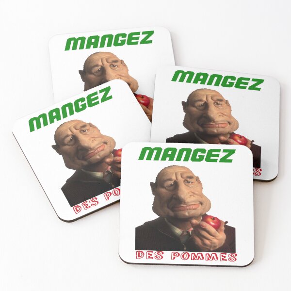 Item preview, Eat apples (Jacques Chirac) designed and sold by sonyric.