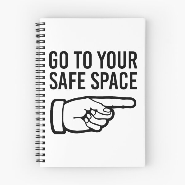 Item preview, Go to your Safe Space (Black) designed and sold by TheLastStand.