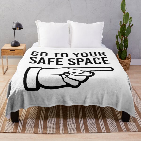 Item preview, Go to your Safe Space (Black) designed and sold by TheLastStand.