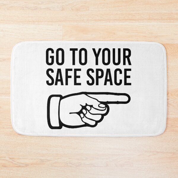 Item preview, Go to your Safe Space (Black) designed and sold by TheLastStand.