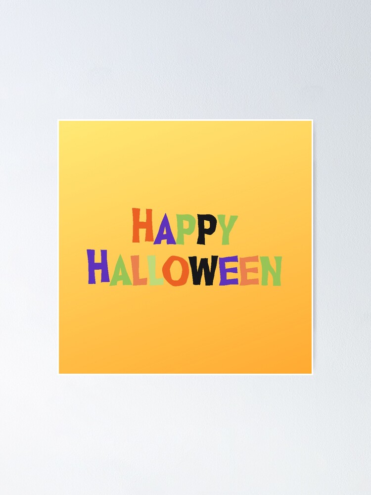 Alternate view of Happy Halloween Poster