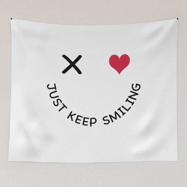 Item preview, Just keep smiling designed and sold by Vectorqueen.