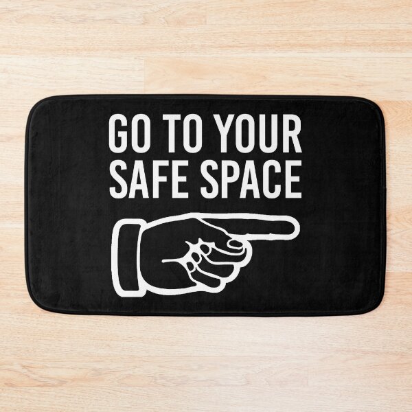 Item preview, Go to your Safe Space (White) designed and sold by TheLastStand.