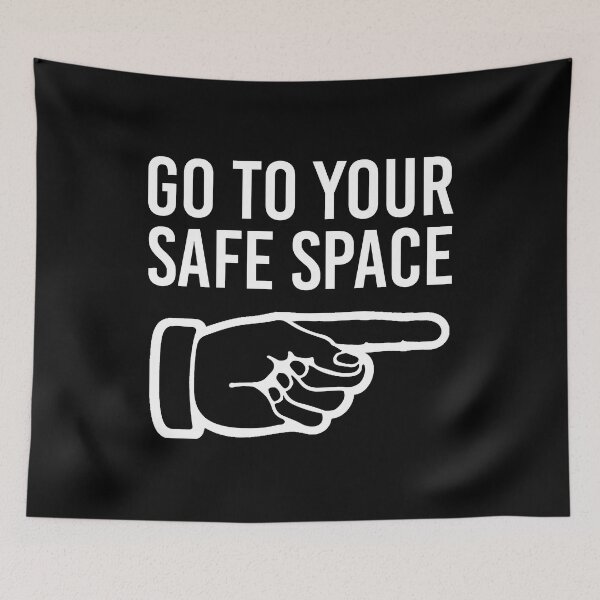 Item preview, Go to your Safe Space (White) designed and sold by TheLastStand.