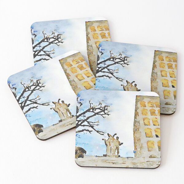 Item preview, Roma EUR: dry tree with palace arches and monument designed and sold by Giuseppe Cocco.