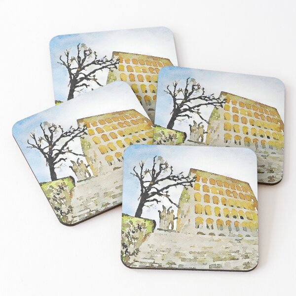 Item preview, Roma EUR: dry tree with palace arches and monument designed and sold by Giuseppe Cocco.