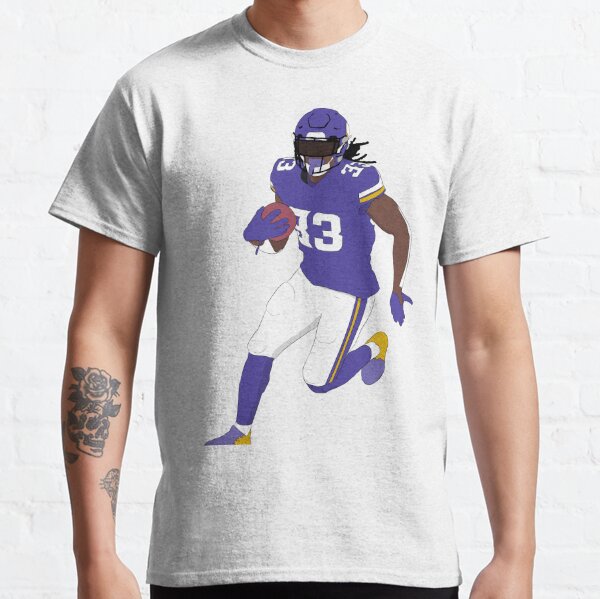 Dalvin Cook Football Paper Poster Vikings T-Shirt - Listentee