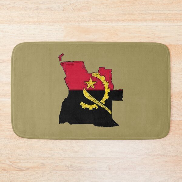 Item preview, Angola Map With Angolan Flag designed and sold by Havocgirl.