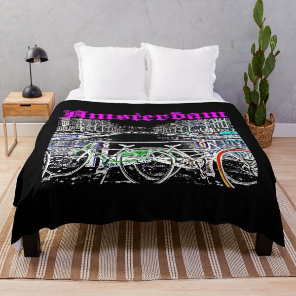 Item preview, Amsterdam Two Bicycles Bridge Dark designed and sold by alexvas.