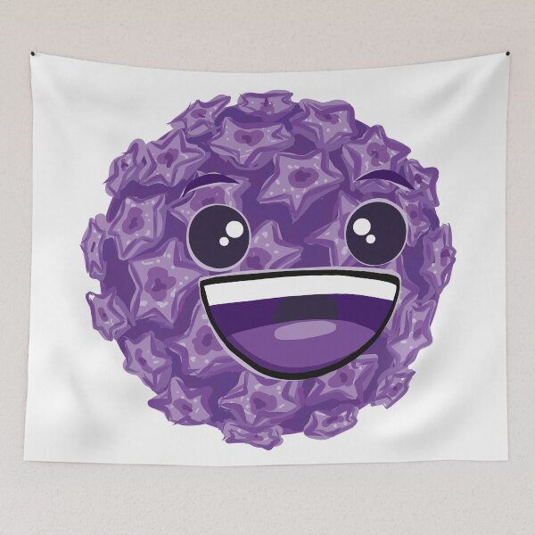 Item preview, Fun HPV Microbe Illustration designed and sold by Gina Taylor.