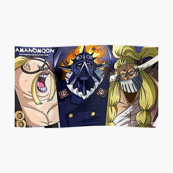 One Piece Kaido Calamities Poster By Amanomoon Redbubble