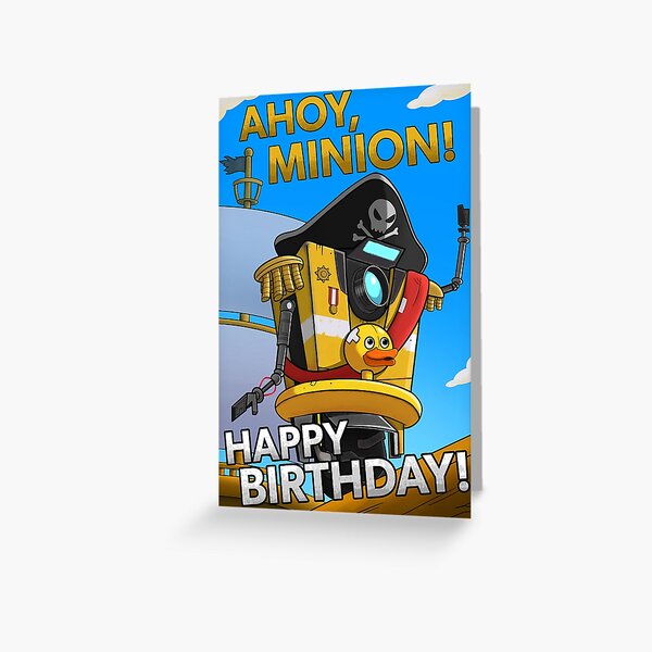 Minion Greeting Cards for Sale