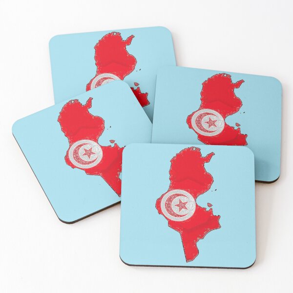 Item preview, Tunisia Map With Tunisian Flag designed and sold by Havocgirl.