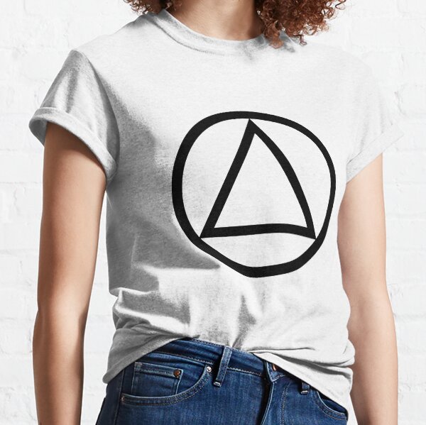 Recovery Symbol - AA, NA, CA, CMA Classic T-Shirt