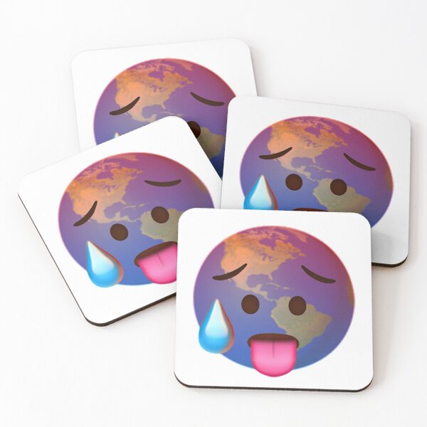 Item preview, Hot Earth Emoji designed and sold by eddien.