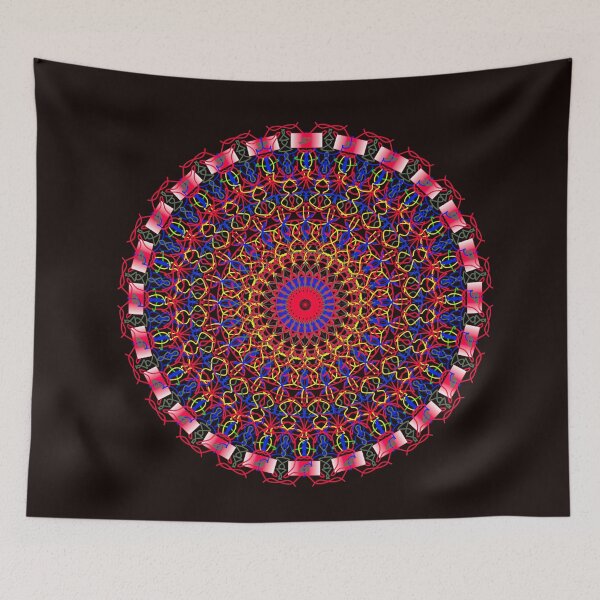 Item preview, Multicolored Mandala Psychedelic Graphic designed and sold by Crobin1961.