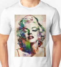 Marilyn Monroe Urban Art Unisex T-Shirt