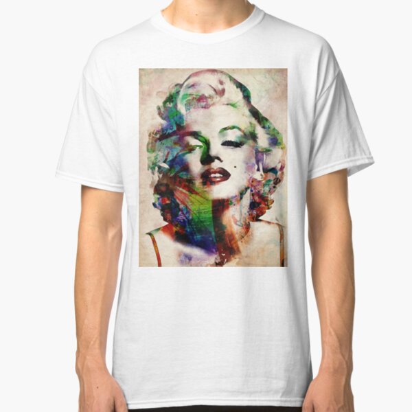 Marilyn Monroe Urban Art Classic T-Shirt