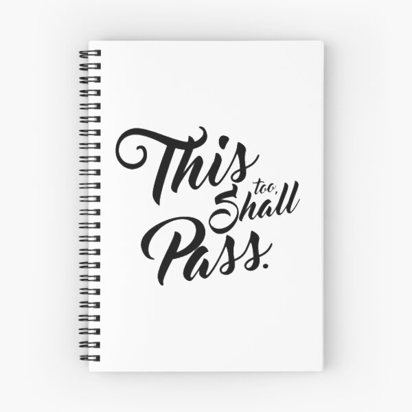 Item preview, This Too Shall Pass designed and sold by SoberTeeCo.