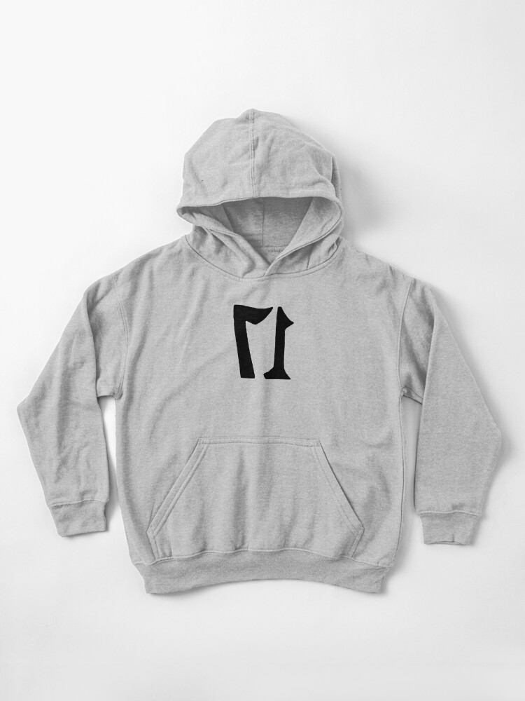 xxxtentation style 17 tattoo Kids Pullover Hoodie