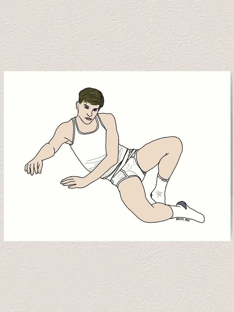 Alternate view of Model Art Print