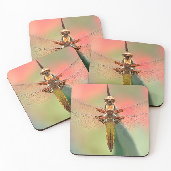 Item preview, portrait of yellow dragonfly designed and sold by olena2552.
