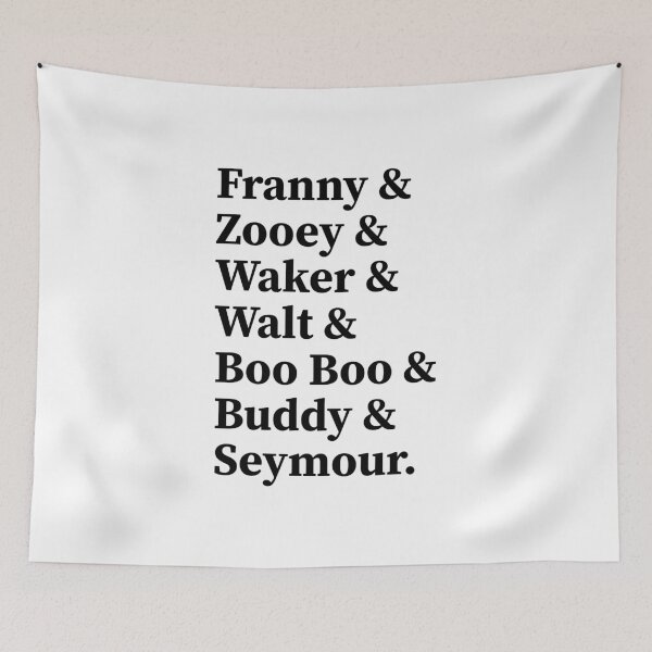 Item preview, Franny & Zooey & Waker & Walt & Boo Boo & Buddy & Seymour. J.D. Salinger designed and sold by samer11.