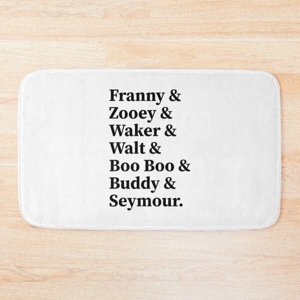 Item preview, Franny & Zooey & Waker & Walt & Boo Boo & Buddy & Seymour. J.D. Salinger designed and sold by samer11.