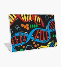 Cosima Laptop-Muster // Waisenschwarz Laptop Folie