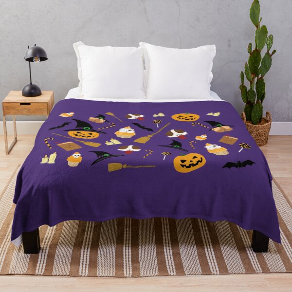 Item preview, Guinea pig Halloween theme _ purple background designed and sold by mondesign26.