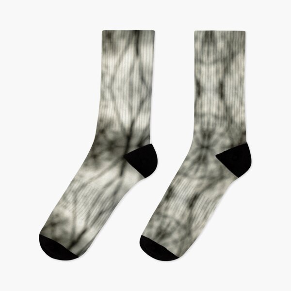 Item preview, Abstract Branch Mood- Black & White Tie Dye - Natural Neutral designed and sold by TurningMoss.