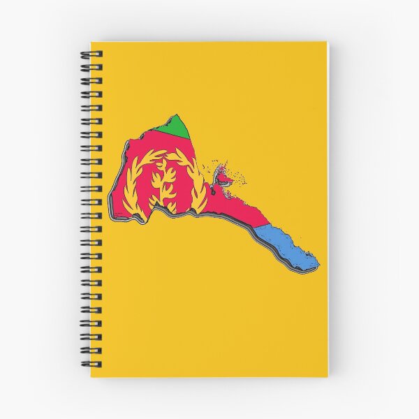 Item preview, Eritrea Map with Eritrean Flag designed and sold by Havocgirl.