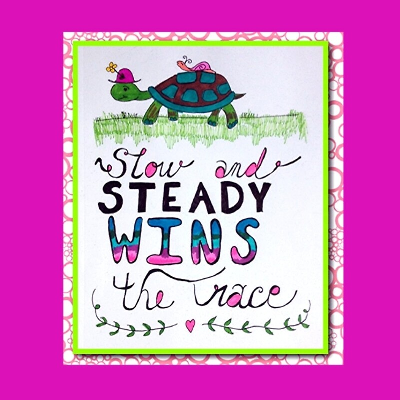 Image result for slow and steady wins the race